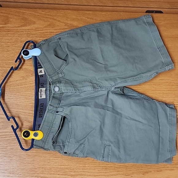 RedHead Olive Cargo Shorts heavy duty 34 number 3470 - Picture 6 of 7